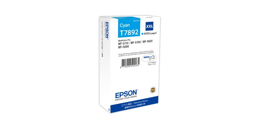 Epson - Tanica - Ciano - T7892 - C13T789240 - 34,2ml