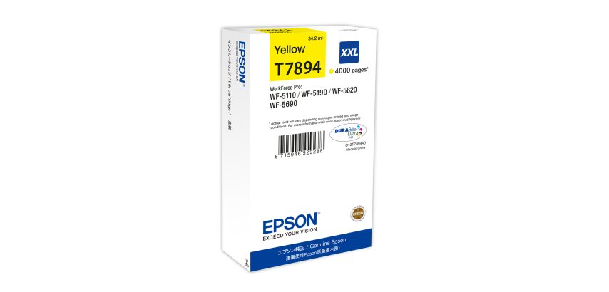 Epson - Tanica - Giallo - T7894 -  C13T789440 - 34,2ml