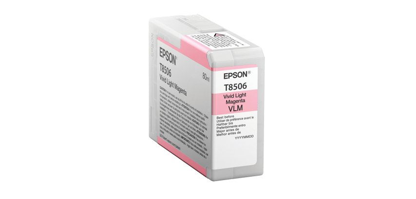 Epson - Cartuccia ink - Magenta chiaro - T8506 - C13T85060N - 80ml