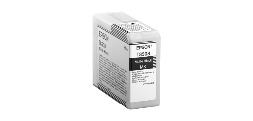 Epson - Cartuccia per UltraChrome HD T8508N - Nero Matte - C13T85080N - 80ml