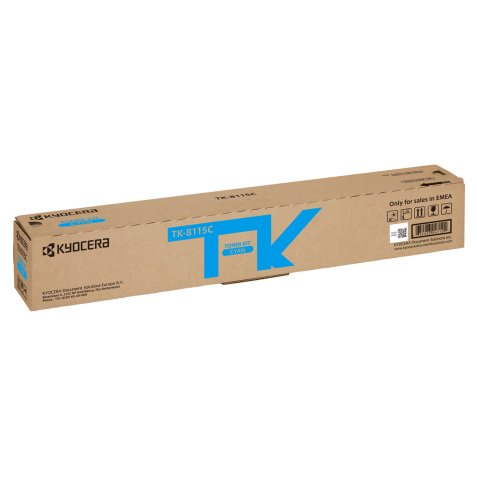 Kyocera/Mita - Toner - Ciano - TK-8115C - 1T02P3CNL0 - 6.000 pag