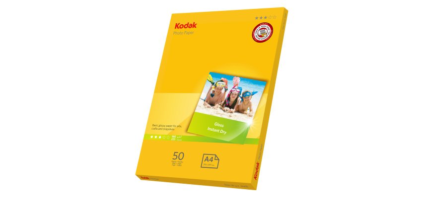 Kodak - Carta Fotografica Photo Gloss - A4 -180 gr - 50 fogli - 5740-513