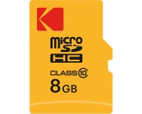 Kodak - Micro SDHC Class 10 Extra - EKMSDM8GHC10CK - 8 GB