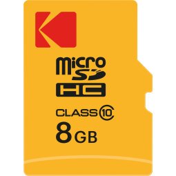 Kodak - Micro SDHC Class 10 Extra - EKMSDM8GHC10CK - 8 GB