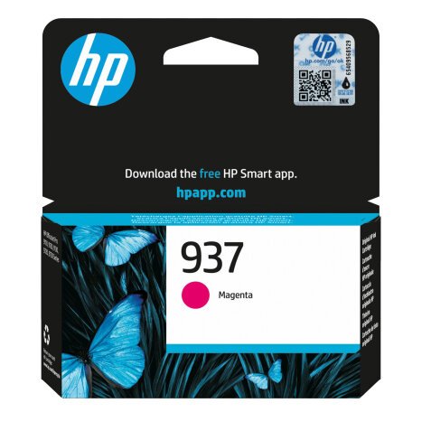 Hp originale - Cartuccia 937 - Magenta - 4S6W3NE