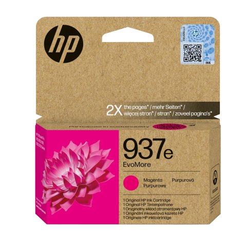 HP Cartuccia di inchiostro magenta originale 937e EvoMore