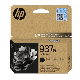 HP Cartuccia di inchiostro nero originale 937e EvoMore