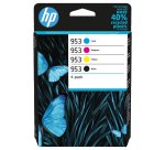 HP 953 4-pack Black/Cyan/Magenta/Yellow Original Ink Cartridges