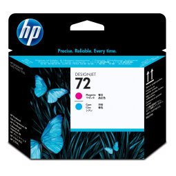 Hp - Testina di stampa originale - 72 - Magenta / Ciano - C9383A - 69 pag