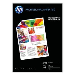 GB_HP Professional Glossy Laser Paper 150 gsm-150 sht/A4/210 x 297 mm A4 (210×297 mm) Brillo Color blanco papel para impresora de inyección 