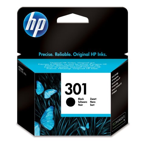 Hp - Cartuccia ink originale- 301 - Nero - CH561EE - 190 pag