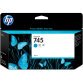 HP Cartuccia Inchiostro Ciano DesignJet 745, 130 ml