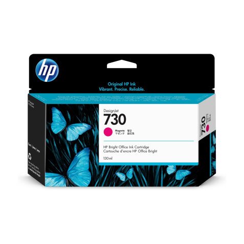 Hp - Cartuccia ink originale- 730 - Magenta - P2V63A - 130ml