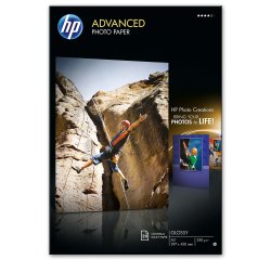 Hp - Confezione da 20 Fogli Carta orignale fotografica lucida - A3 - 297 x 420 mm - Q8697A