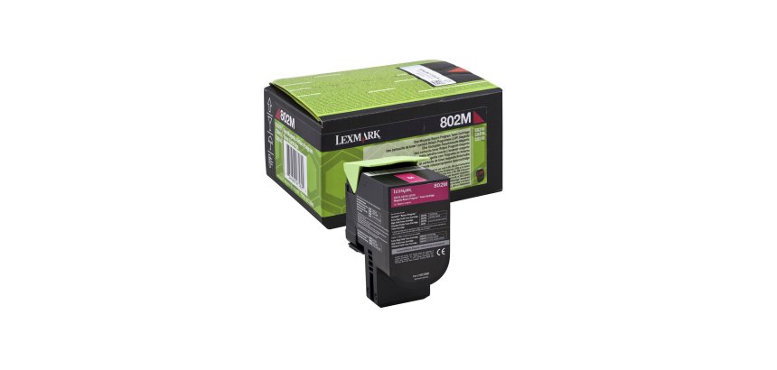 Lexmark - Toner - Magenta - 80C20M0 - return program - 1.000 pag