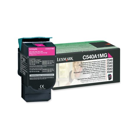 Lexmark - Toner - Magenta - C540A1MG - return program - 1.000 pag