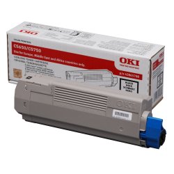 OKI C5650, C5750 toner cartridge black standard capacity 8.000 pages 1-pack