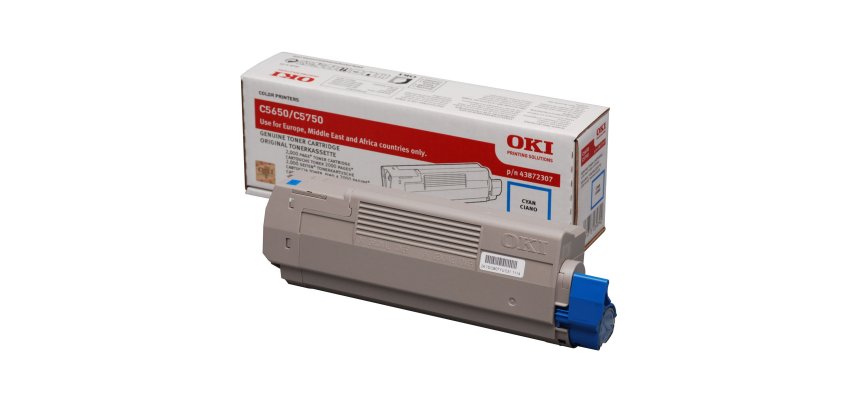 Oki - Toner - Ciano - C5650/C5750 - 43872307 - 2.000 pag