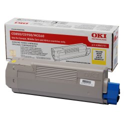 Oki - Toner - Giallo - C5850/C5950 - 43865721 - 6.000 pag