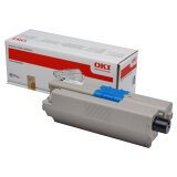 OKI - black - original - toner cartridge