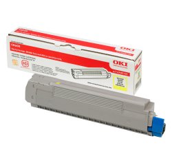 Oki - Toner - Giallo - C8600 - 43487709 - 6.000 pag