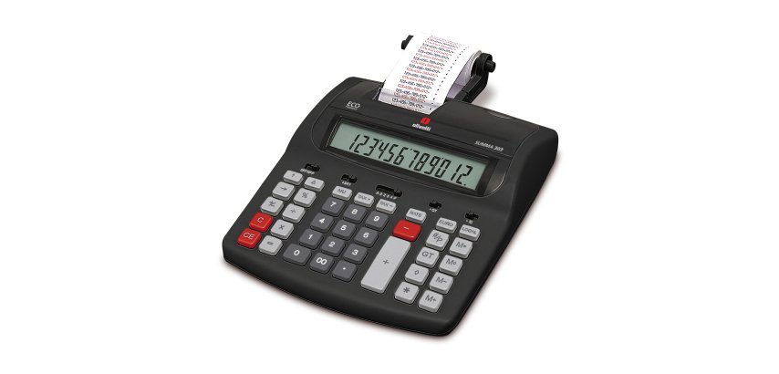 Olivetti - Calcolatrice scrivente - da tavolo - SUMMA 303