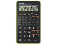 Sharp - Calcolatrice scientifica - verde - EL 501TBGR