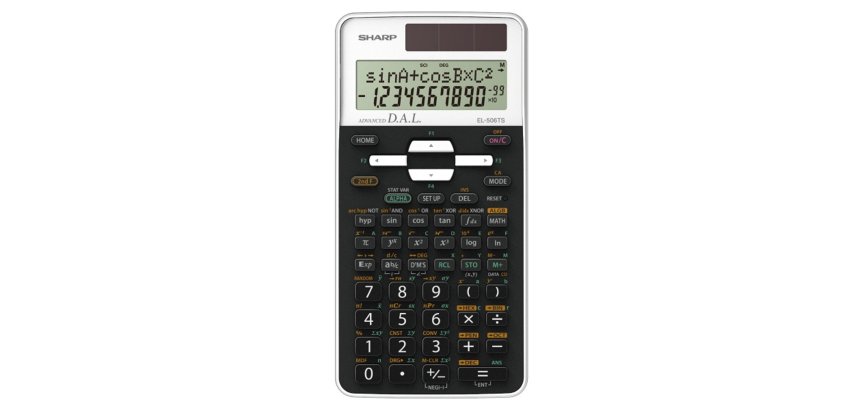 Sharp EL506TSBWH calculator Pocket Scientific Black, White