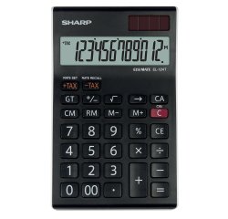 Sharp - Calcolatrice da Tavolo EL-124T - 12 cifre - EL-124T