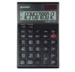 Sharp - Calcolatrice da Tavolo EL-125T - 12 cifre - EL-125T