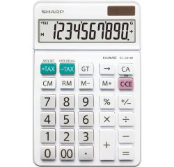 Sharp EL-331W calculator Financial White