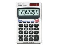 Sharp EL-379SB calculator Pocket Basic White