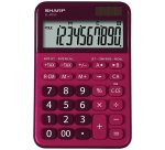 Sharp - Calcolatrice da tavolo EL M335 - 10 cifre - Rosso - ELM335 BRD