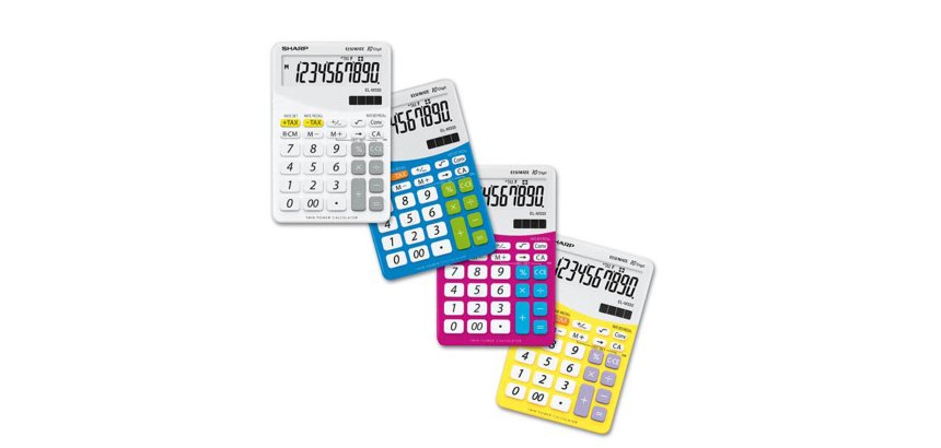 Sharp EL-M332 calculator Desktop Financial Pink