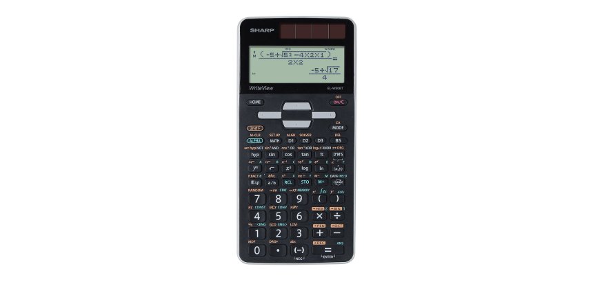 Sharp - Calcolatrice Scientifica EL-W506T - Argento - ELW506TBSL