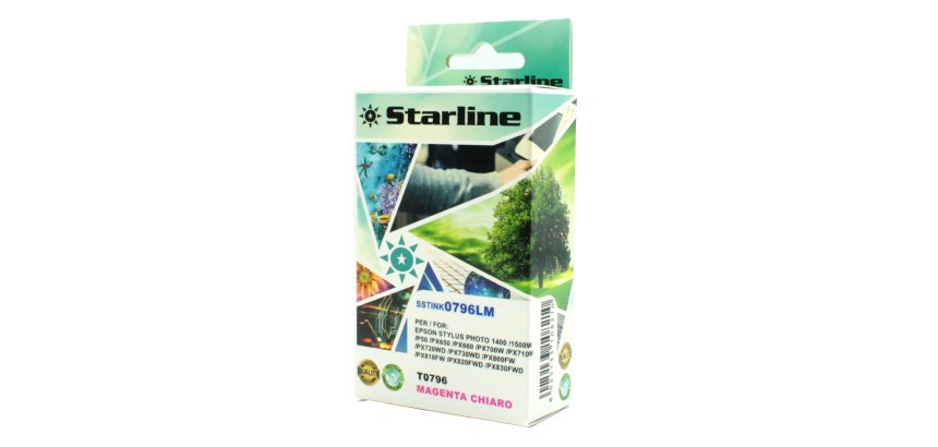 Starline - Cartuccia ink - per Epson - Magenta chiaro - T0796-13,8ml