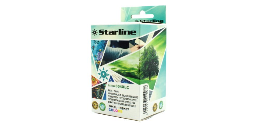 Starline - Cartuccia Ink Compatibile - per HP - 304XL- C/M/Y - 20 ml