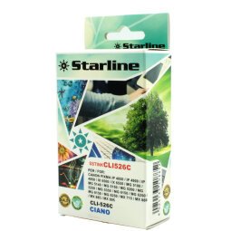 Starline - Cartuccia ink - per Canon - Ciano - CLI526 C - 9ml