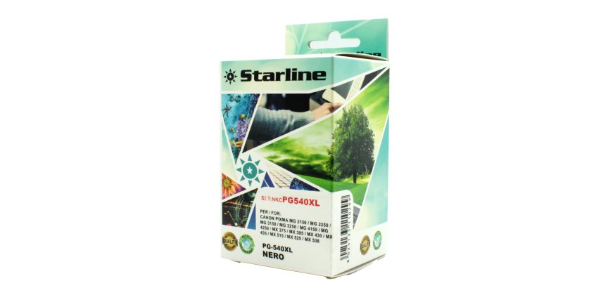 Starline - Cartuccia - ink Nero per print c/Canon pg 540xl - 21ml
