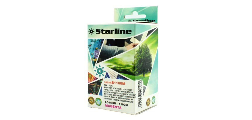 Starline - Cartuccia ink - per Brother - Magenta - LC980M - 16ml