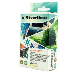 Starline - Cartuccia ink - per Brother - Giallo - LC123Y  - 10ml