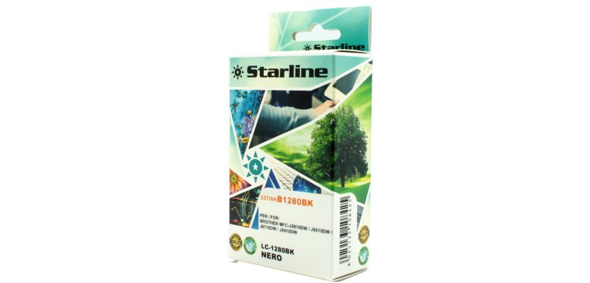 Starline - Cartuccia ink - per Brother - Nero - LC1280XLBK - 29,6ml