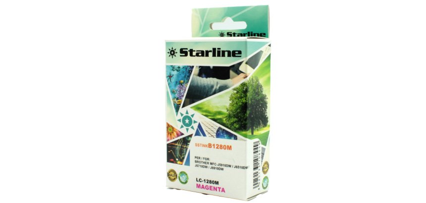 Starline - Cartuccia ink - per Brother - Magenta - LC1280XLM - 16,6ml