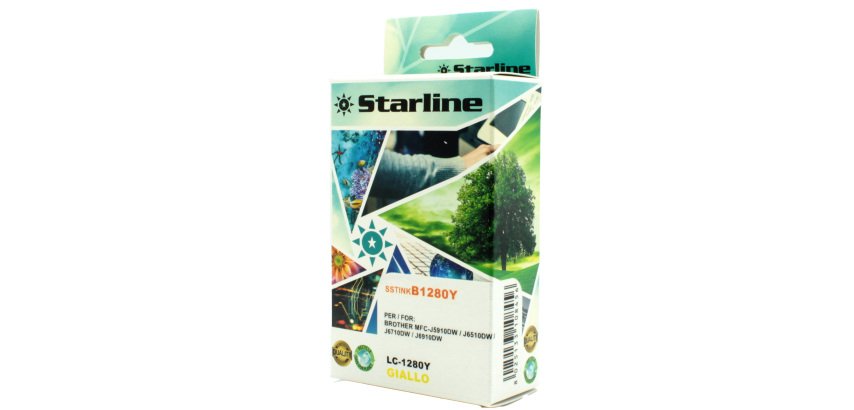 Starline - Cartuccia ink - per Brother - Giallo - LC1280XLY - 16,6ml