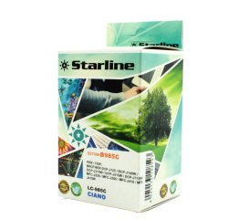 Starline - Cartuccia ink - per Brother - Ciano - LC985C - 15ml