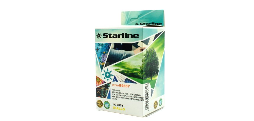 Starline - Cartuccia ink - per Brother - Giallo - LC985Y - 15ml