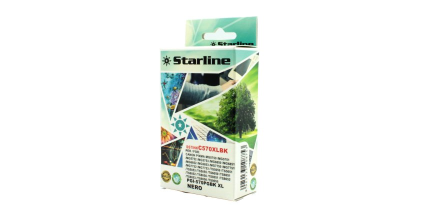 Starline - Cartuccia ink - per Canon - Nero - PGI570BK - 23,4ml
