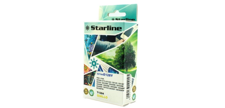 Starline - Cartuccia ink - per Epson - Giallo - C13T12844012 - T1284 - 7ml