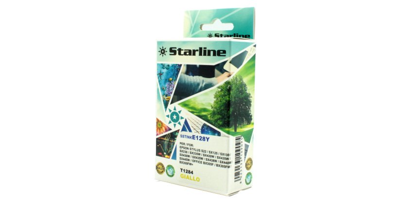 Starline - Cartuccia ink - per Epson - Giallo - C13T12844012 - T1284 - 7ml