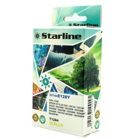 Starline - Cartuccia ink - per Epson - Giallo - C13T12844012 - T1284 - 7ml